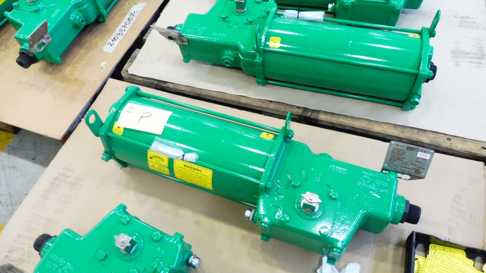 Biffi actuator for ConocoPhillips Sabah Gas Ltd